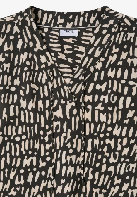 Blouse met trekkoord null