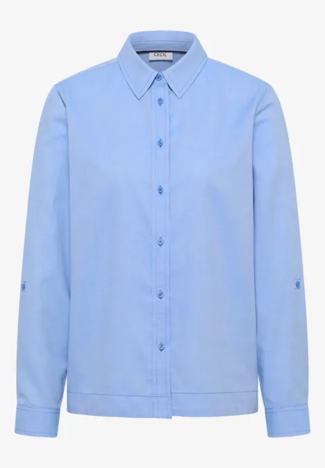 Bluzka koszulowa piqué null Bluzka koszulowa piqué null