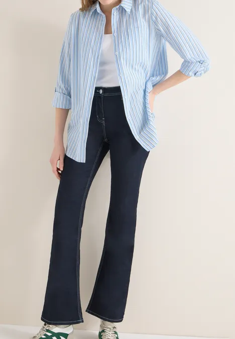 Longstyle Bluse blouse blue