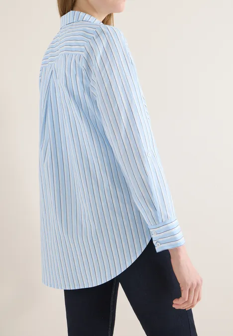 Longstyle Bluse blouse blue