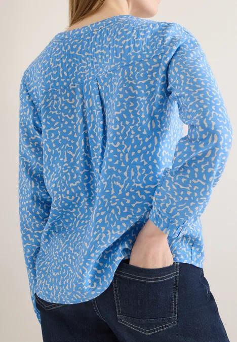 Sportive Bluse fountain blue