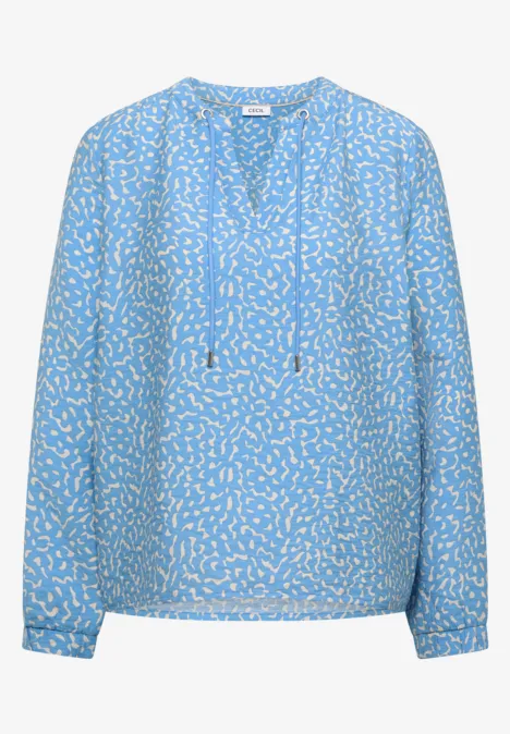 Sportive Bluse fountain blue