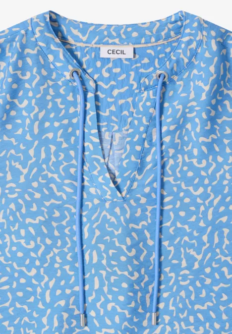 Sportive Bluse fountain blue