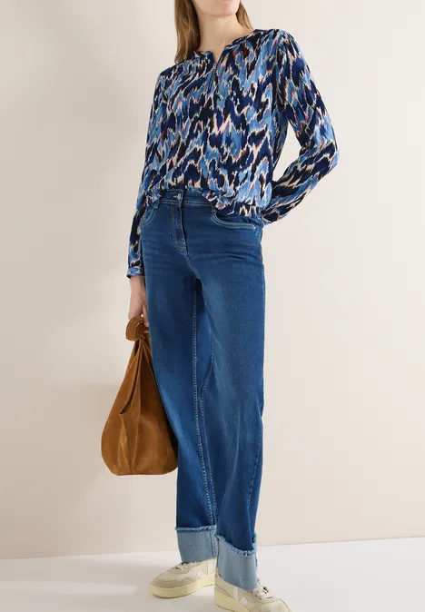 Print Bluse cloud blue Print Bluse cloud blue