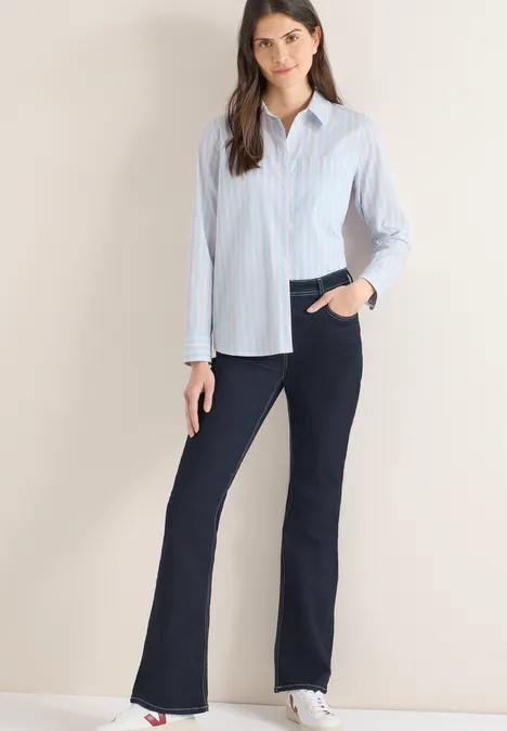 Gestreifte Bluse cloud blue Gestreifte Bluse cloud blue