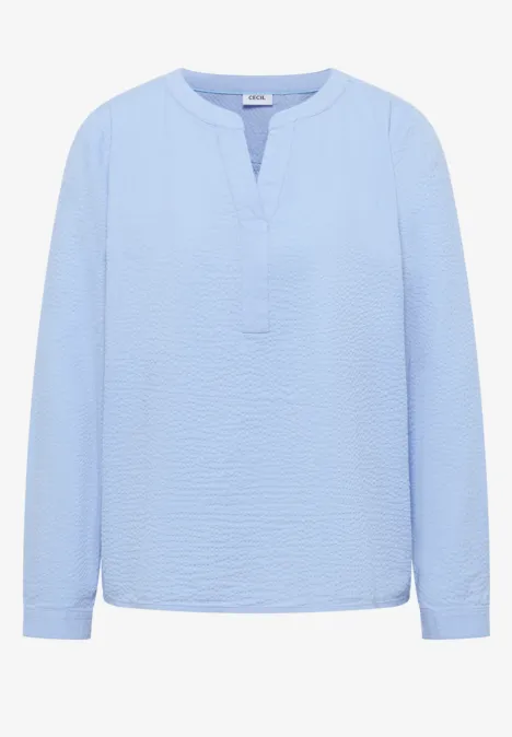 Blouse en couleur unie cloud blue