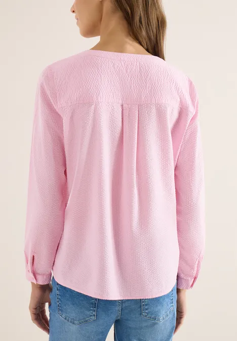 Blouse en couleur unie light blush rose