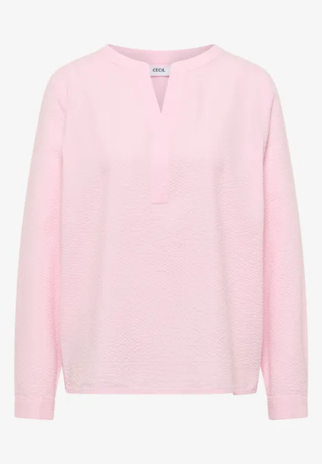 Blouse en couleur unie light blush rose