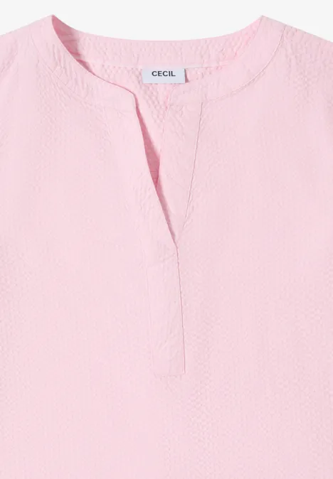 Blouse en couleur unie light blush rose