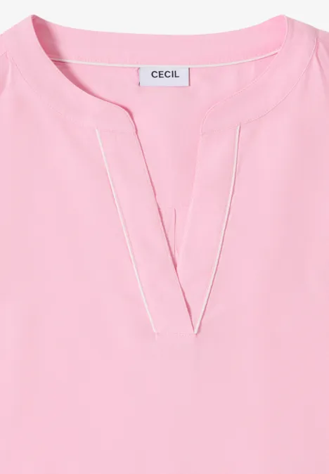 Bluse in Unifarbe light blush rose Bluse in Unifarbe light blush rose