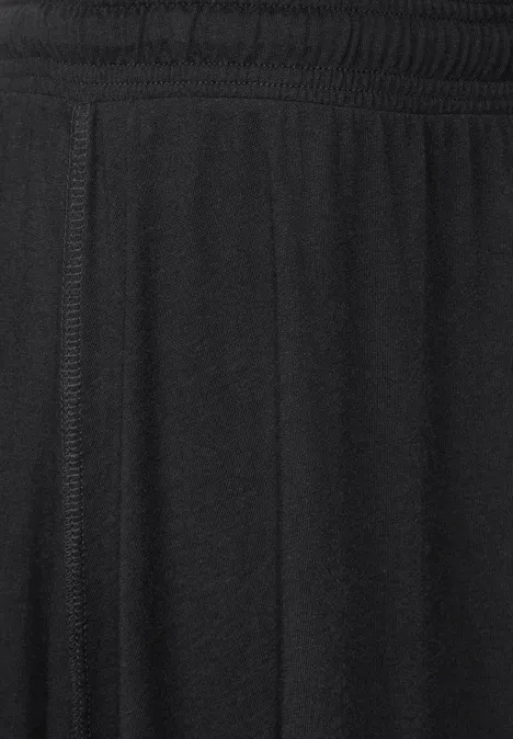 Rok in effen kleur Black