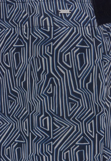 Print Mesh-Rock universal blue