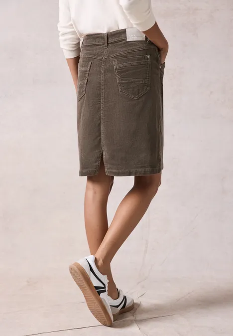 Cordrock sporty taupe