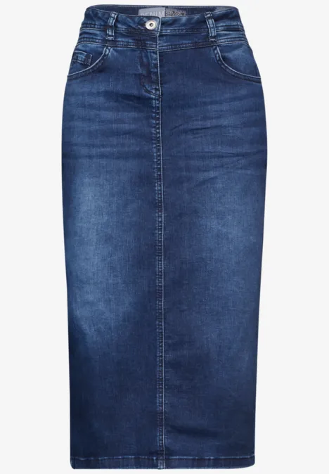 Jeansrock Dark blue wash