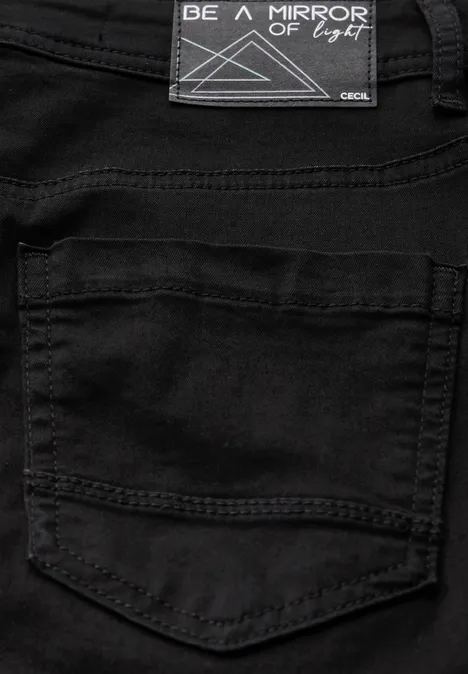 Jeansrock Black