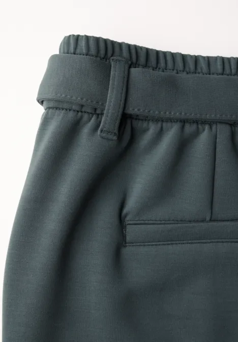 Rock mit Gürtel slate khaki