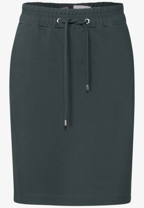 Leichter Jersey-Rock slate khaki
