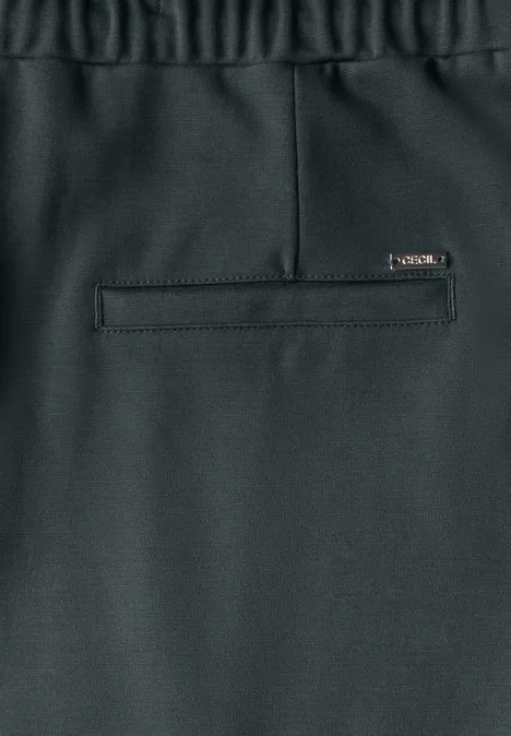 Leichter Jersey-Rock slate khaki