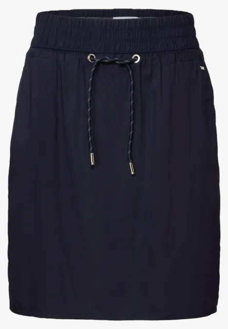 Rock in Unifarbe urban dark blue