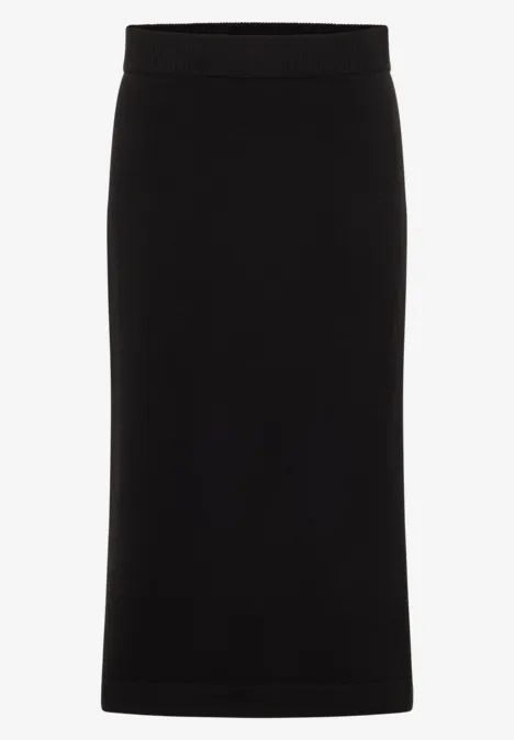 Rok met gestructureerde details Black