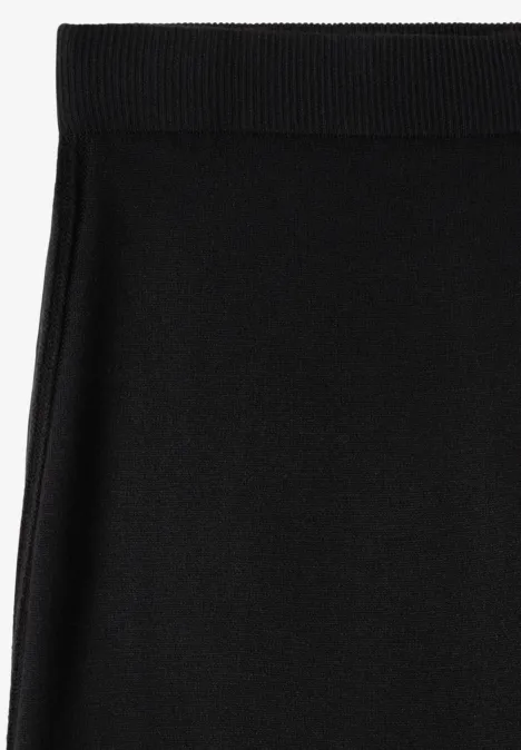 Rok met gestructureerde details Black