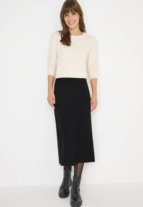 Rok met gestructureerde details Black