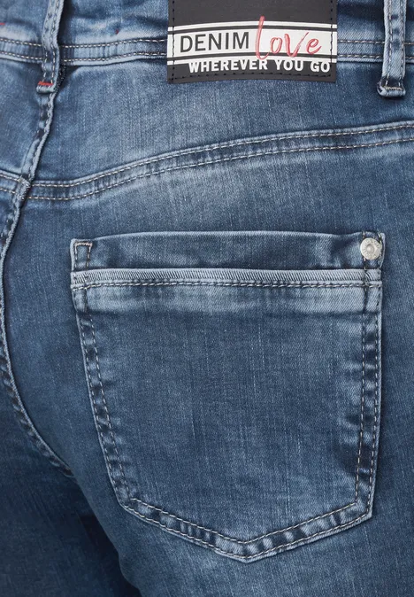 Slim Fit Jeans mid blue wash