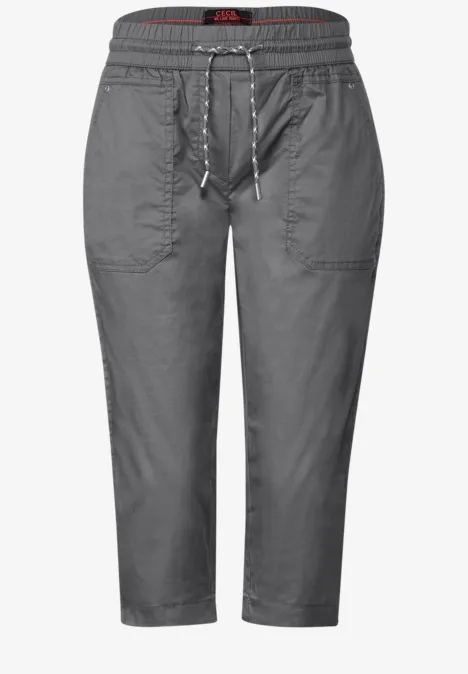 Pantalon papertouch coupe classique graphite light grey
