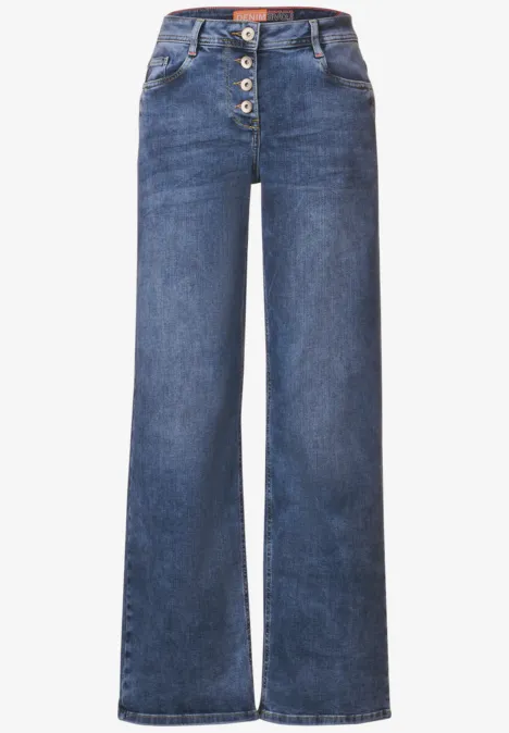Loose Fit Jeans mid blue wash