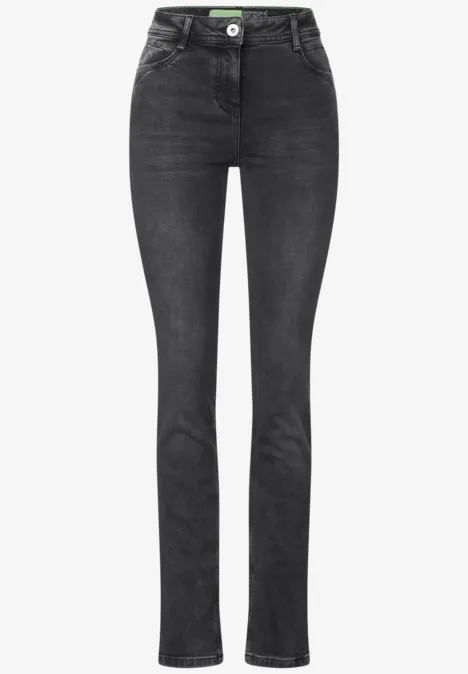 Cosy Slim Fit Thermo Jeans black used wash Cosy Slim Fit Thermo Jeans black used wash