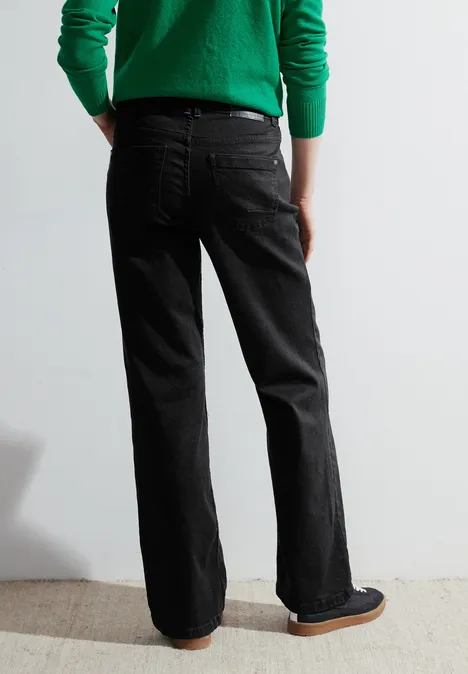 Loose Fit Jeans Black