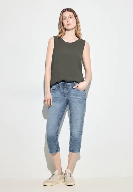 3/4-jeans authentic used wash