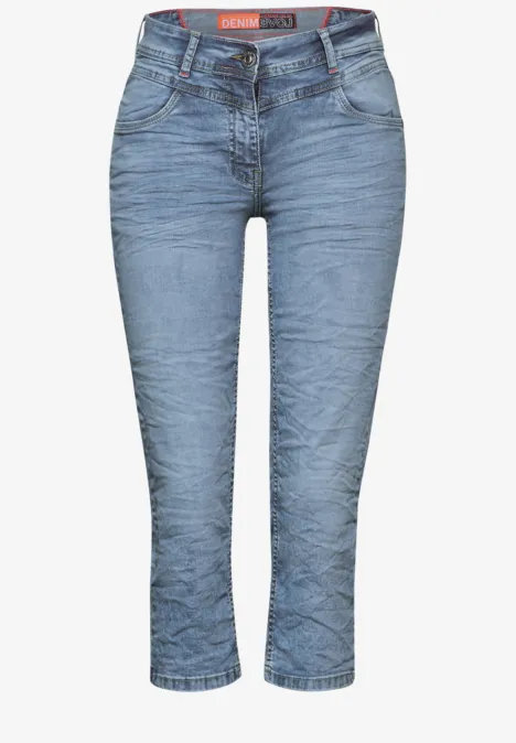 3/4-jeans authentic used wash