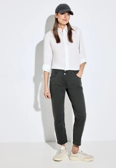 Pantalon coupe classique strong khaki
