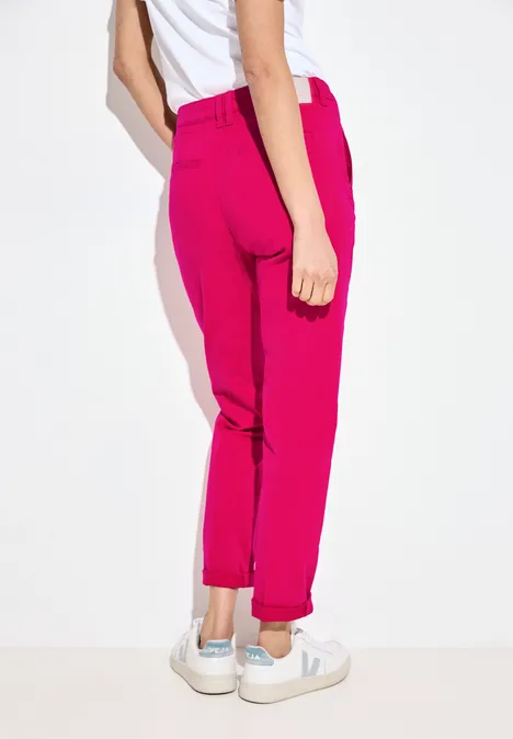 Pantalon chino coupe classique pink sorbet