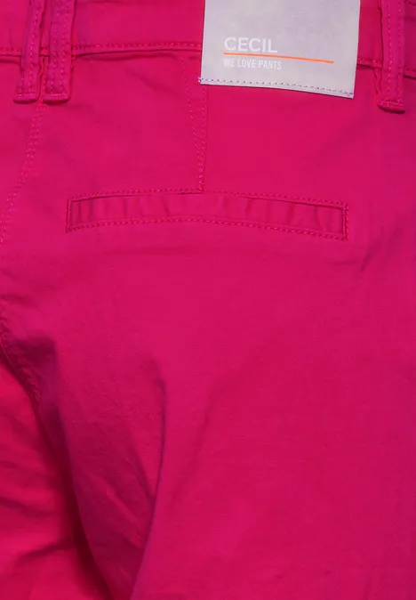 Pantalon chino coupe classique pink sorbet