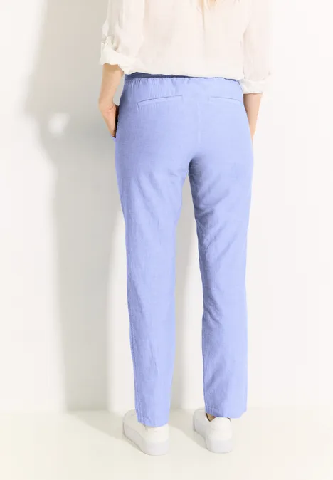 Pantalon chambray blouse blue