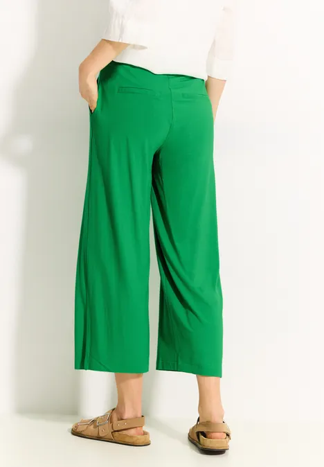 Pantalon 3/4 en jersey fresh apple green