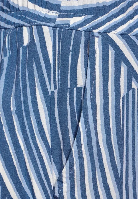 Wide Leg Hose soft light blue