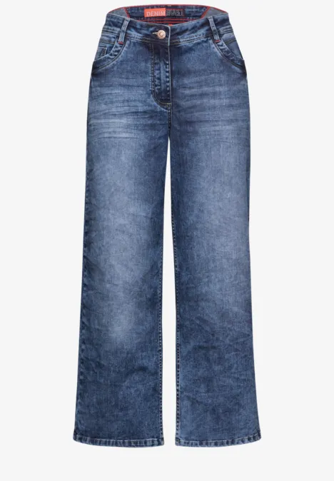 Loose Fit Jeans mid blue wash