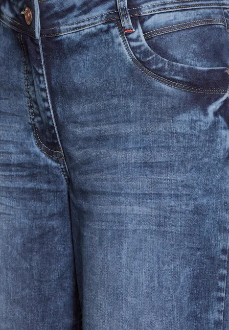 Loose Fit Jeans mid blue wash