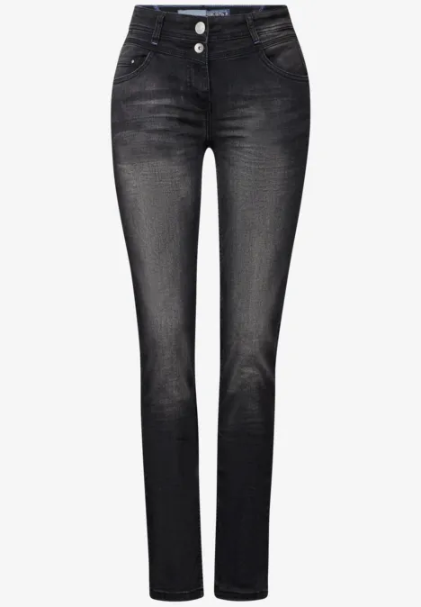 Jeans im Slim Fit dark grey washed