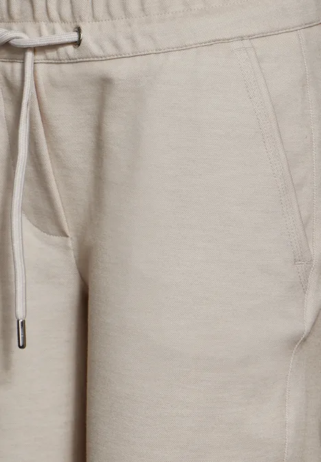 Pantalon en coupe casual boulder beige