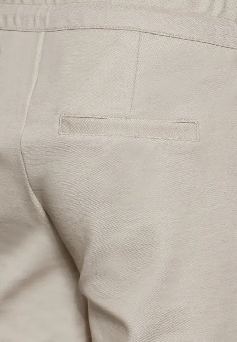Pantalon en coupe casual boulder beige