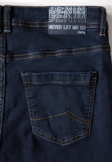 Rinsed Wide Leg Jeans rinsed wash