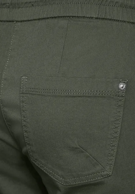 7/8 Hose im Casual Fit cool khaki