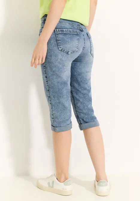 Jeans Shorts light blue wash