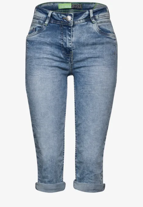 Jeans Shorts light blue wash