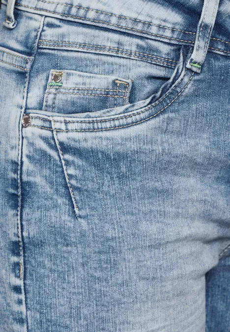 Jeans Shorts light blue wash