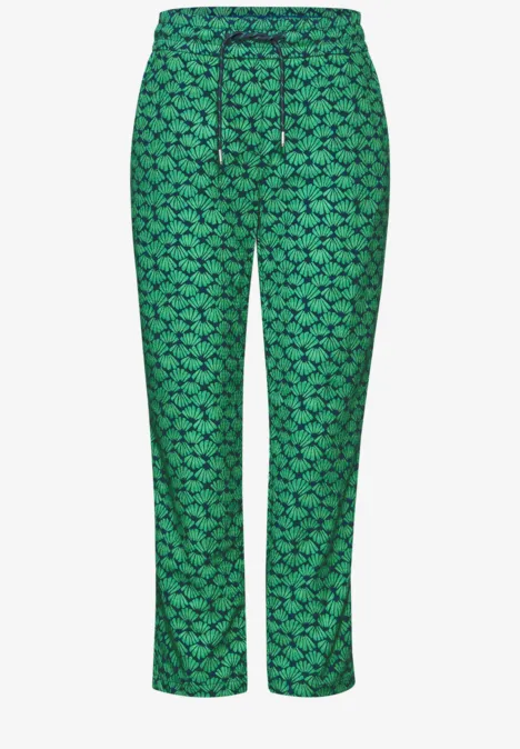 7/8 Hose mit Print fresh apple green